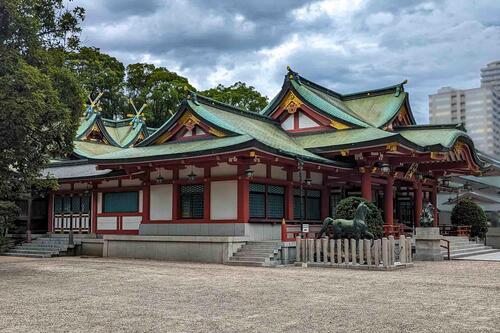 西宮神社拝殿の画像