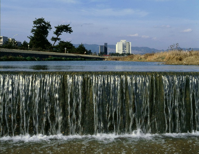 清流を取り戻した武庫川（昭和53年）