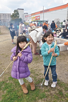 写真：キッズパーク春まつり