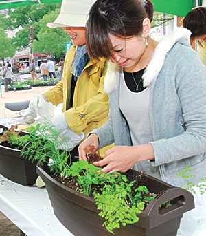 写真：園芸教室