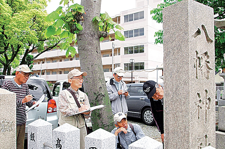 写真：調査の様子