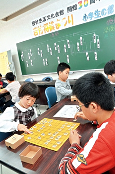 写真：若竹将棋まつり