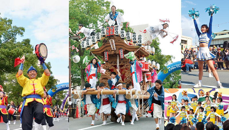 写真：にしのみや市民祭り