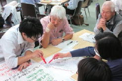 写真:総合計画策定に向けた広聴会