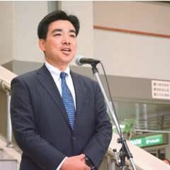 写真：石井市長