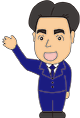 イラスト：石井市長