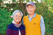 写真：谷口良子さんと正夫さん