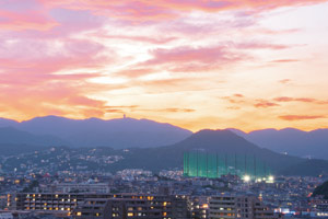 写真：西宮山側の風景