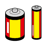 もやさないごみ：乾電池