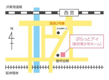 周辺案内地図