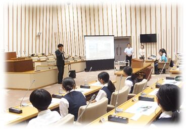 市立西宮訪問の様子2024