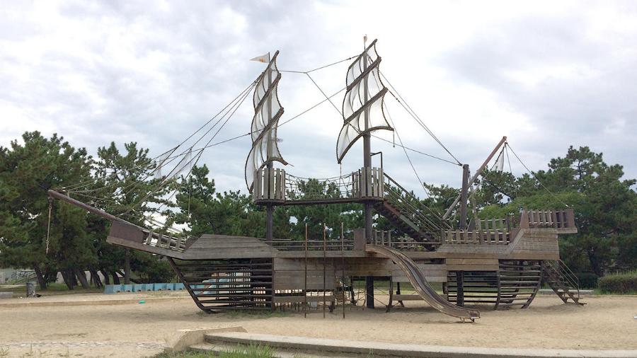 浜甲子園運動公園の遊具