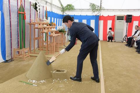 安全祈願祭の写真