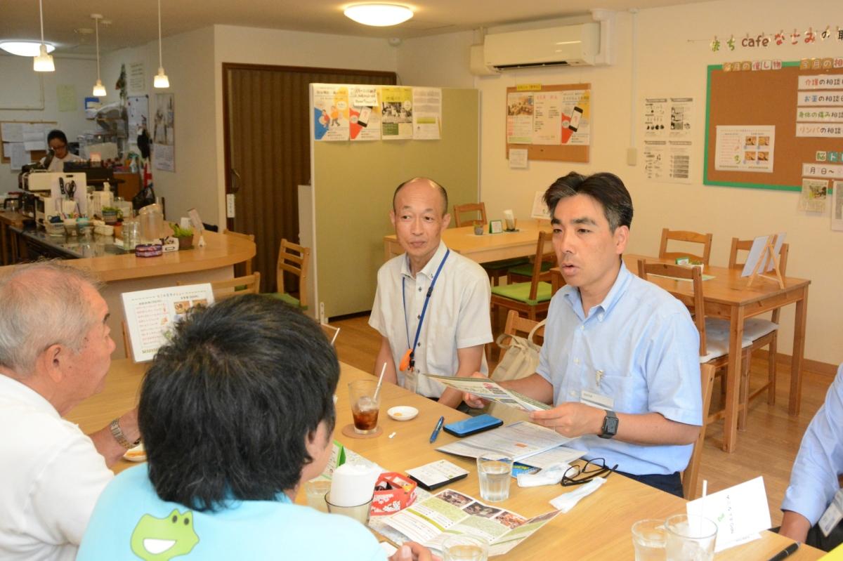 2018年8月21日まちcafeなごみでの様子