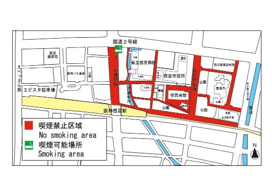 喫煙禁止区域図（告示用）