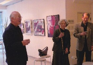 羽田さん画像（西宮美術協会会員個展）